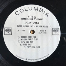 Load image into Gallery viewer, Cozy Cole : It's A Rocking Thing! (LP, Mono, Promo)