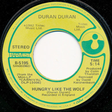 Duran Duran : Hungry Like The Wolf (7