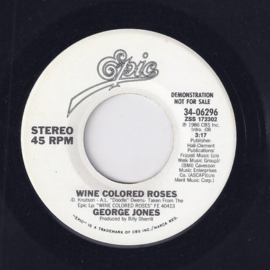George Jones (2) : Wine Colored Roses (7