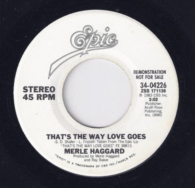 Merle Haggard : That's The Way Love Goes (7