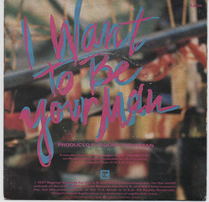 Roger* : I Want To Be Your Man (7", Promo, Spe)