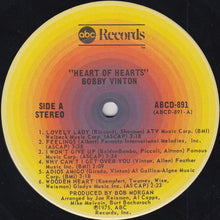 Load image into Gallery viewer, Bobby Vinton : Heart Of Hearts (LP, Album)