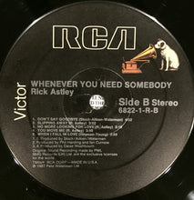 Load image into Gallery viewer, Rick Astley : Whenever You Need Somebody (LP, Album)