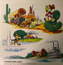Load image into Gallery viewer, Walt Disney And Jiminy Cricket : A Day At Disneyland With Walt Disney And Jiminy Cricket (LP, Album, RE)