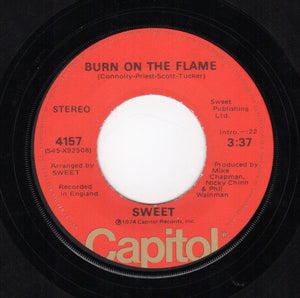Sweet* : Fox On The Run (7", Single, Jac)