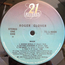 Load image into Gallery viewer, Roger Glover : Mask (LP, Album, 26 )