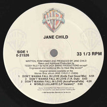 Load image into Gallery viewer, Jane Child : Don't Wanna Fall In Love (12", Maxi)
