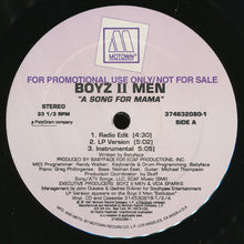 Load image into Gallery viewer, Boyz II Men : A Song For Mama (12&quot;, Promo)