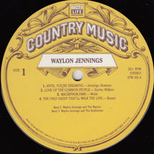 Load image into Gallery viewer, Waylon Jennings : Country Music (LP, Comp, No )