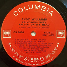 Load image into Gallery viewer, Andy Williams : Raindrops Keep Fallin&#39; On My Head (LP, Album, San)