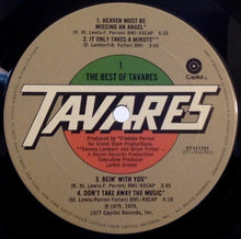 Load image into Gallery viewer, Tavares : The Best Of Tavares (LP, Comp, Club, Col)