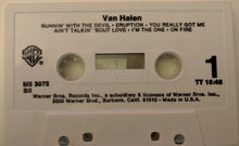 Load image into Gallery viewer, Van Halen : Van Halen (Cass, Album, SR,)