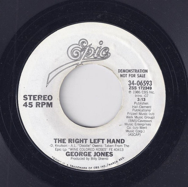 George Jones (2) : The Right Left Hand (7