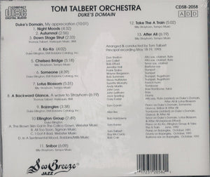 Tom Talbert Orchestra* : Duke's Domain (CD, Album)