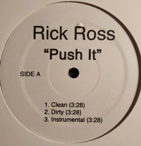 Rick Ross : Push It (12", Single, W/Lbl)