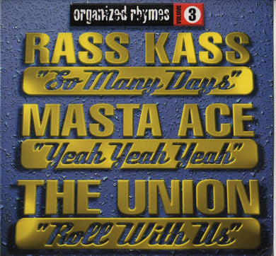 Ras Kass / Masta Ace / The Union (3) : Organized Rhymes Volume 3 (12