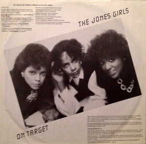 The Jones Girls : On Target (LP, Album, Ind)