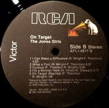 Load image into Gallery viewer, The Jones Girls : On Target (LP, Album, Ind)