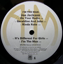 Load image into Gallery viewer, Joe Jackson : I'm The Man (LP, Album, Pit)