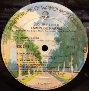 Emmylou Harris : Luxury Liner  (LP, Album, RE, Gol)