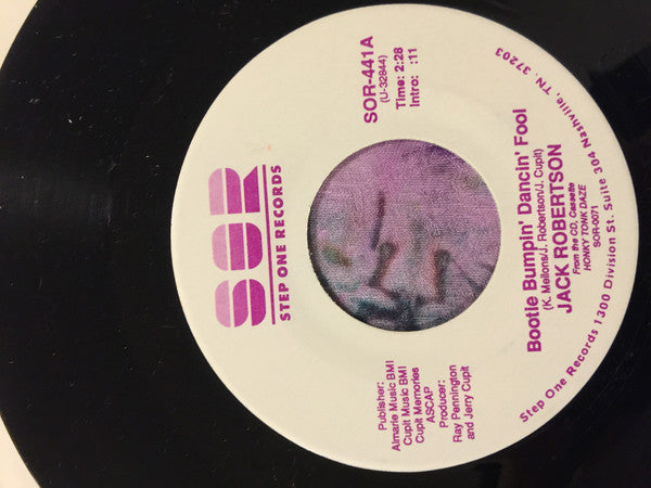 Jack Robertson (7) : Bootie Bumpin' Dancin' Fool / Middle Of A Drought (7