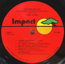 Load image into Gallery viewer, Free Spirit : He's On His Way (LP, Album)