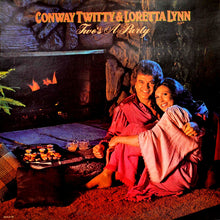 Load image into Gallery viewer, Conway Twitty &amp; Loretta Lynn : Two's A Party (LP, Album, Club, CRC)