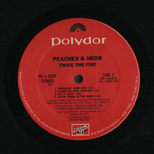 Load image into Gallery viewer, Peaches &amp; Herb : Twice The Fire (LP, Album, Ter)