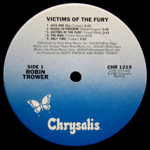 Load image into Gallery viewer, Robin Trower : Victims Of The Fury (LP, Album, Pit)