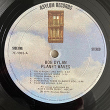 Load image into Gallery viewer, Bob Dylan : Planet Waves (LP, Album, Tex)