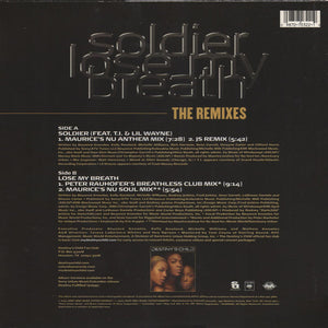 Destiny's Child Feat. T.I. & Lil Wayne : Soldier / Lose My Breath (The Remixes) (12")