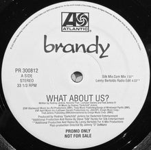 Load image into Gallery viewer, Brandy (2) : What About Us (2x12&quot;, Promo)