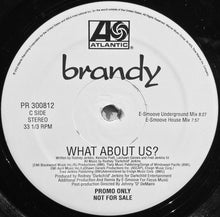 Load image into Gallery viewer, Brandy (2) : What About Us (2x12&quot;, Promo)