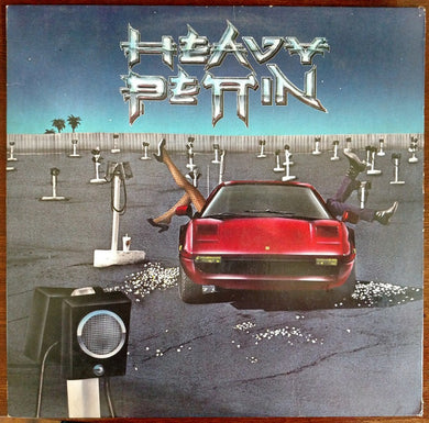 Heavy Pettin : Heavy Pettin (LP, Album, Hau)