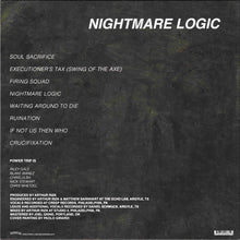 Load image into Gallery viewer, Power Trip (3) : Nightmare Logic (LP, Album)