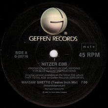 Load image into Gallery viewer, Nitzer Ebb : Let Your Body Learn / Warsaw Ghetto (12&quot;, Maxi, SRC)
