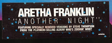Load image into Gallery viewer, Aretha Franklin : Another Night (12", Promo)