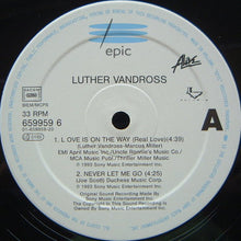 Load image into Gallery viewer, Luther Vandross : Love Is On The Way (Real Love) (12&quot;)