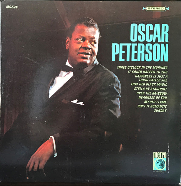 Oscar Peterson : Oscar Peterson (LP, Album)