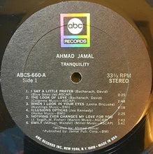 Load image into Gallery viewer, Ahmad Jamal : Tranquility (LP, Album)