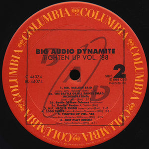 Big Audio Dynamite : Tighten Up Vol. '88 (LP, Album, Car)
