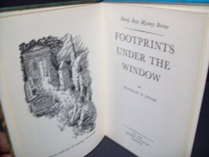 The Hardy Boys - Footprints Under the Window - Hard Cover - 1965 - No ISBN / UPC