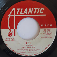 Load image into Gallery viewer, The Rascals : See / Away Away (7", Mono, Promo, Spe)