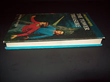 Load image into Gallery viewer, The Hardy Boys - The Tower Treasure - Vintage Hardback - White scenic endpapers
