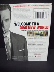 Mad Men Season Four - DVD - Jon Hamm, Elisabeth Moss, Vincent Kartheiser