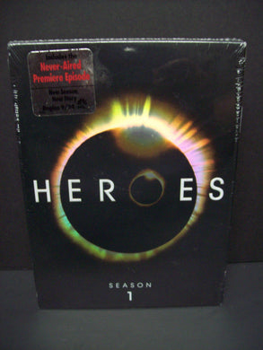 Heroes Season One - DVD Set - Hayden Panettiere, Masi Oka, Ali Larter NEW/SEALED