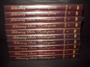 FOLLOWING SRILA PRABHUPADA - A Chronological Series - DVD -10 out of 11 Volumes