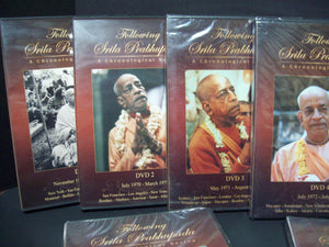 FOLLOWING SRILA PRABHUPADA - A Chronological Series - DVD -10 out of 11 Volumes