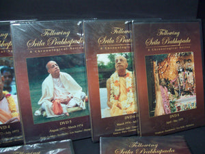 FOLLOWING SRILA PRABHUPADA - A Chronological Series - DVD -10 out of 11 Volumes