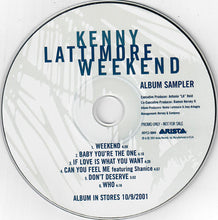 Load image into Gallery viewer, Kenny Lattimore : Weekend Album Sampler (CD, Promo, Smplr)